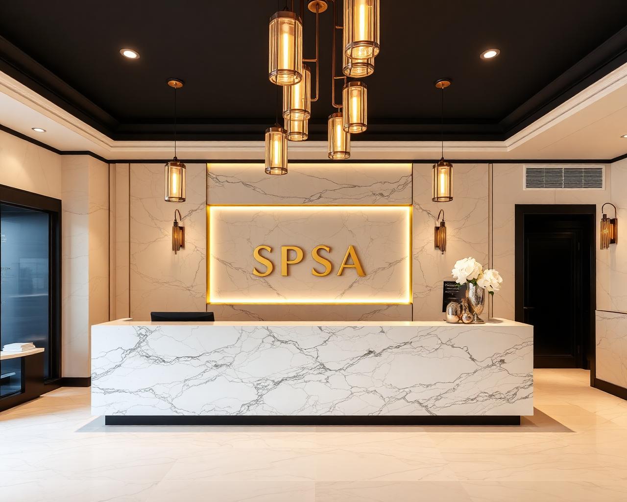Spa reception