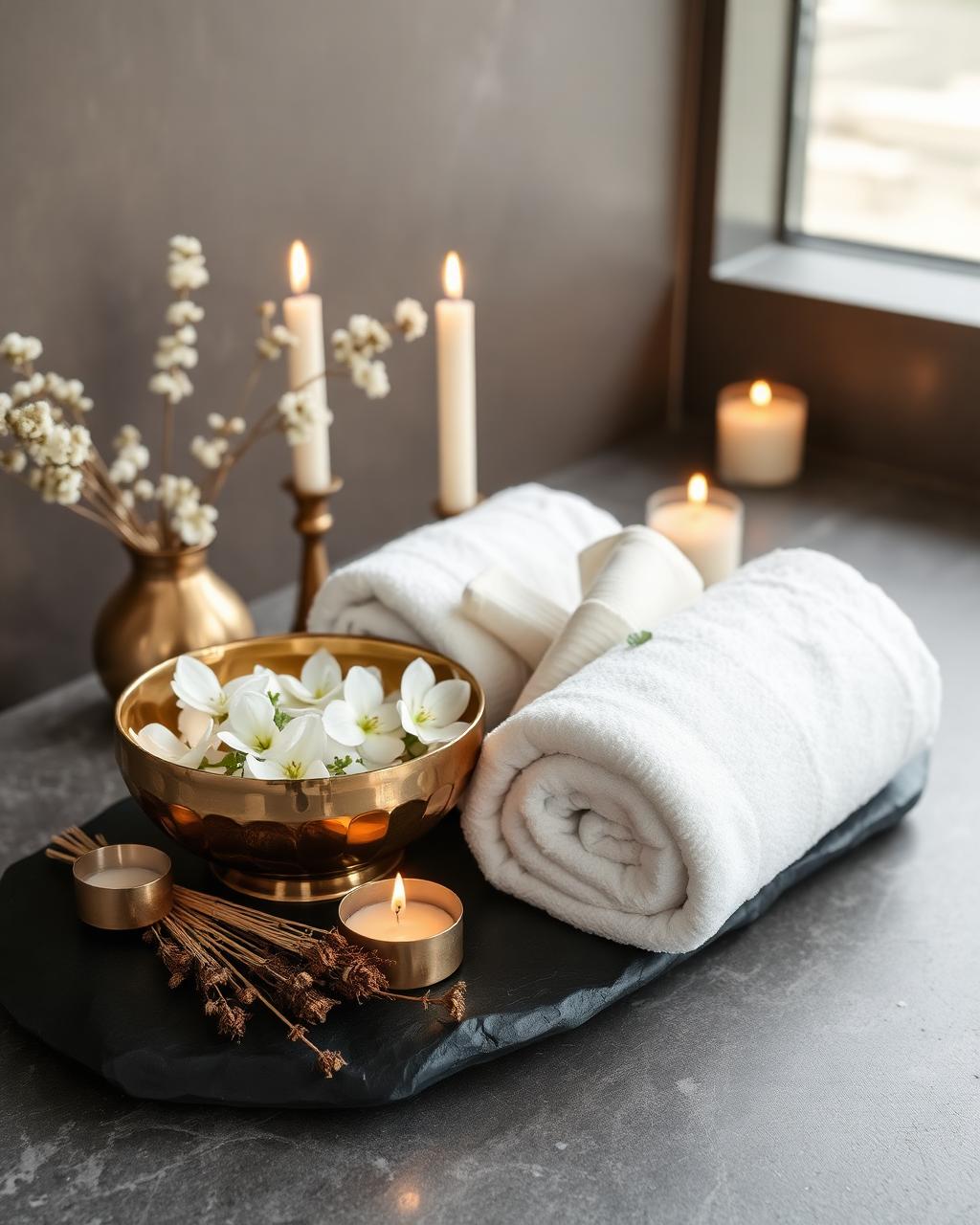 Spa wellness still life